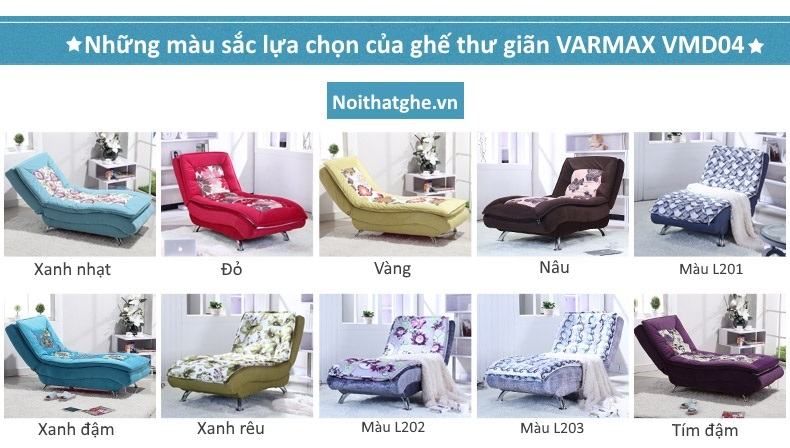 Màu sắc lựa chọn đa dạng