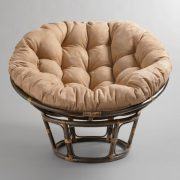 Ghế Papasan màu nâu nhạt