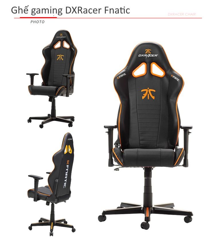 Phiên bản ghế Gaming DXRacer Fnatic