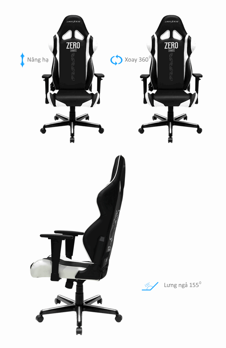 Ưu điểm của ghế gaming DXRacer Zero III